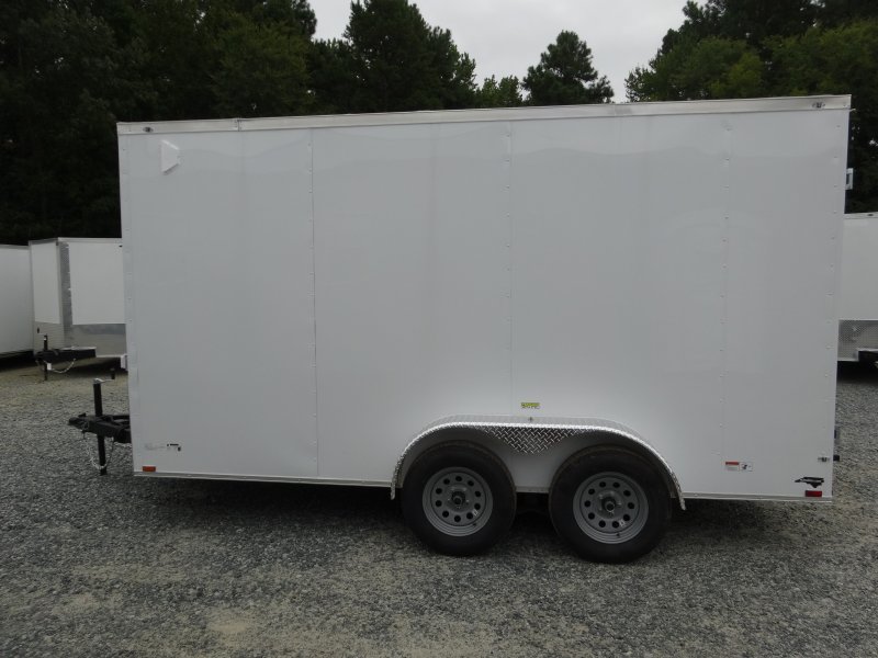 2026 Quality Cargo 7x14 Concession Trailer Del Series Barn Door 50 Amp Electrical - Image 2