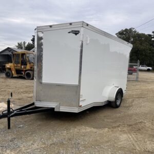 2026 Cynergy 6x12 Enclosed Trailer Pro Series Slant-V Nose Ramp 3K GVWR