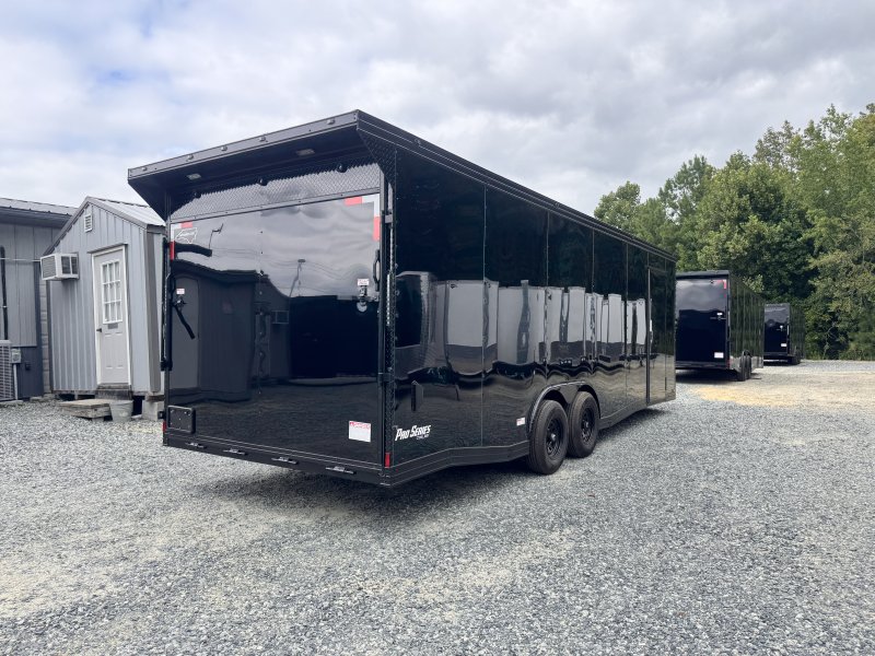 2025 Cynergy 8.5x24 Enclosed Pro Series Slant-V Blackout Ramp 10K - Image 10