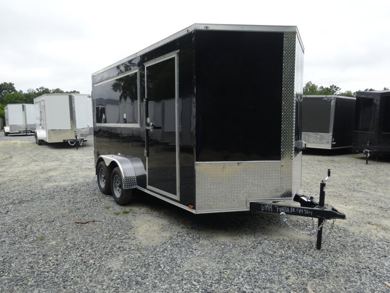 2026 Quality Cargo 7x14 Concession Trailer Pro Series Barn Door 50 Amp Electrical 2026 Quality Cargo 7x14 Concession Trailer Pro Series Barn Door 50 Amp Electrical - Image 13