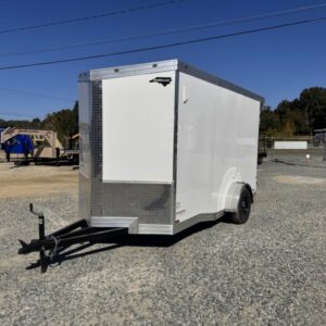 2025 Cynergy 6x12 Enclosed Trailer Pro Series Slant-V Nose Ramp 3K GVWR