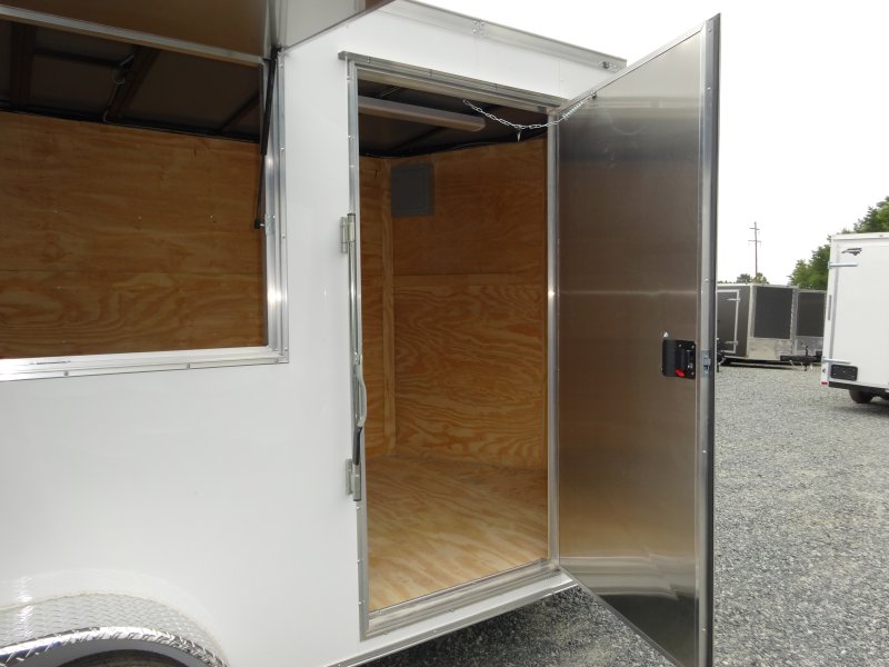 2026 Quality Cargo 7x14 Concession Trailer Del Series Barn Door 50 Amp Electrical - Image 12