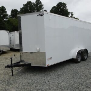 2026 Quality Cargo 7x16 Concession Trailer Del Series Barn Door 50 Amp Electrical