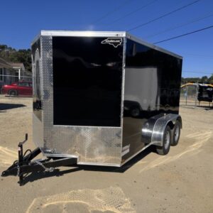 2026 Quality Cargo 7x12 Enclosed Trailer STD Ramp 7K GVWR
