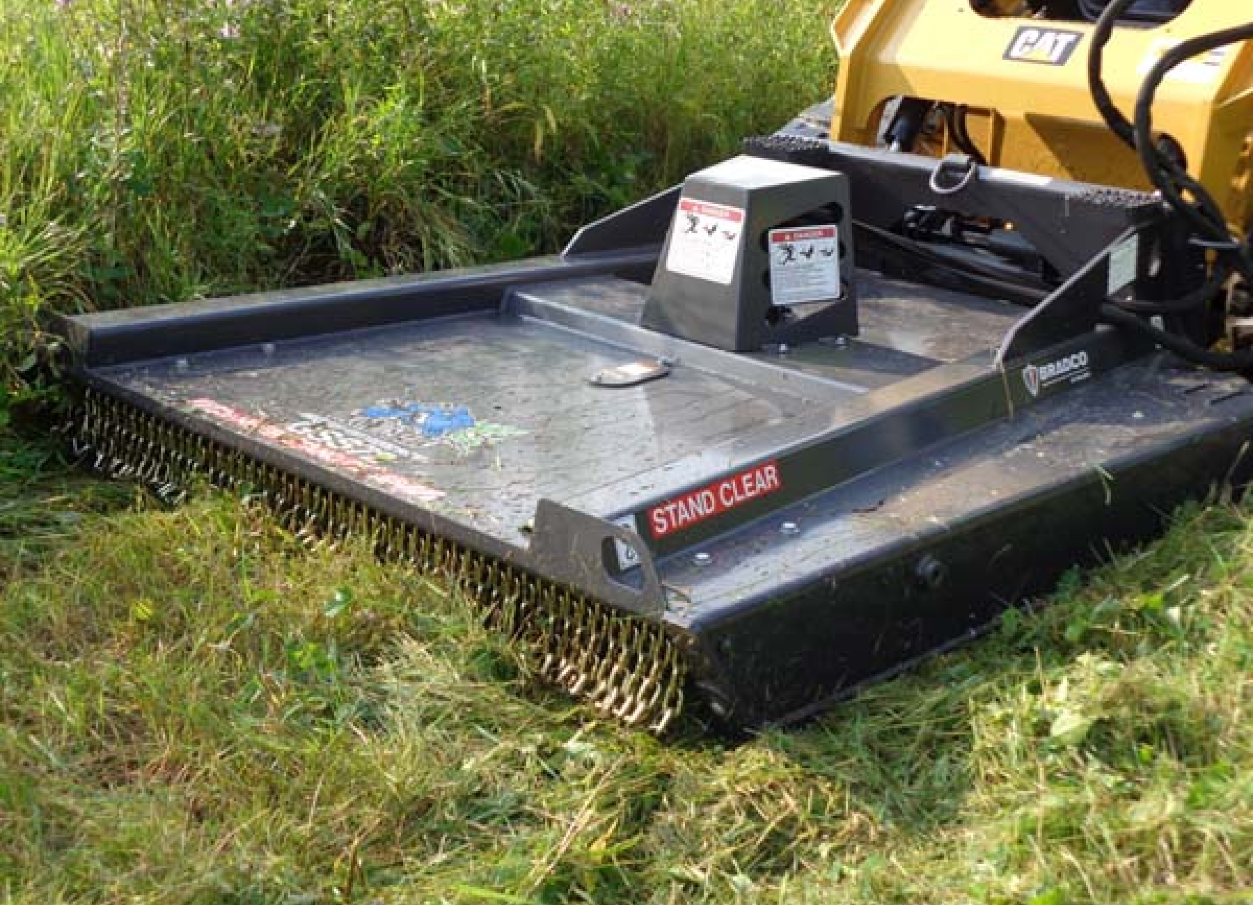 72″ Paladin Ground Shark Standard Duty Brush Cutter Attachment Fits Skid Steer - Image 3